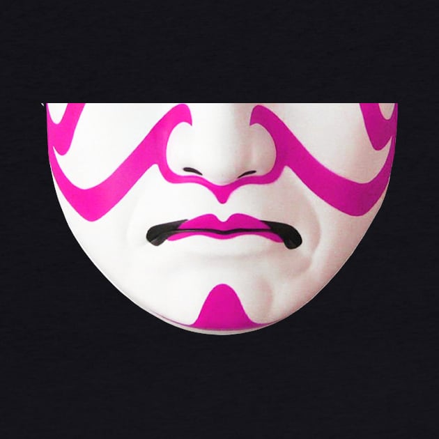 Kabuki Mouth - Pink by BigOrangeShirtShop